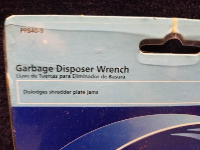 Garbage Disposal Wrench