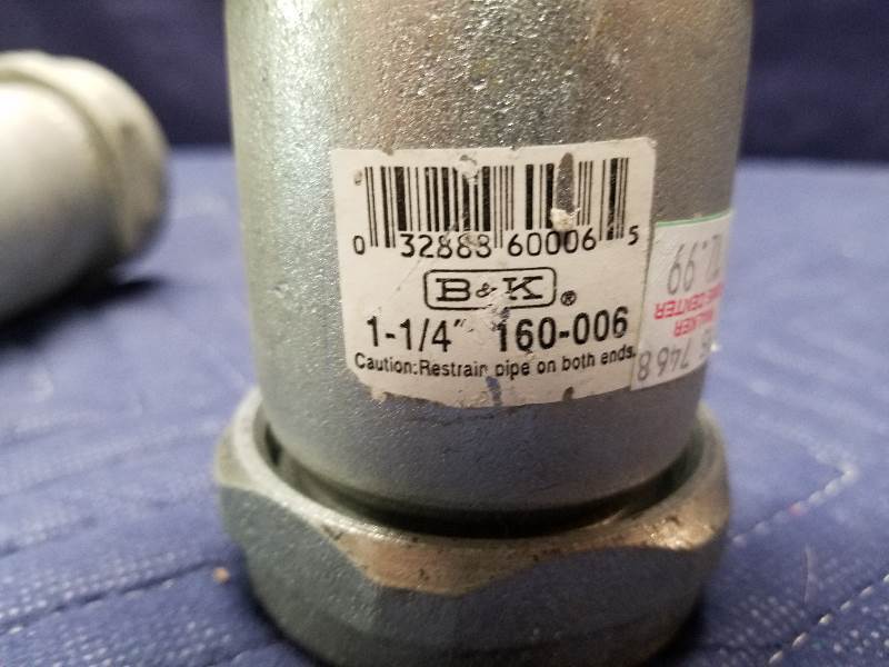 1-14 Galvanized Pipe Connectors