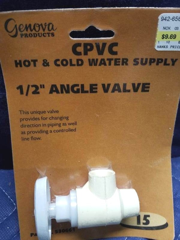 12 Angle Valves