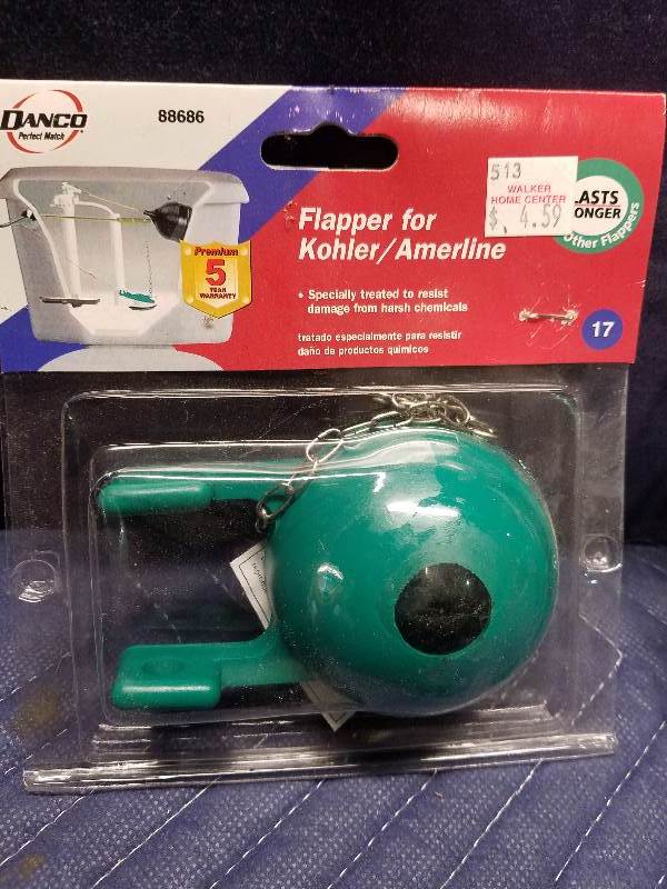 Toilet Repair - KohlerAmerline Flapper