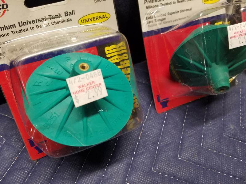Toilet Repair - Tank Ball