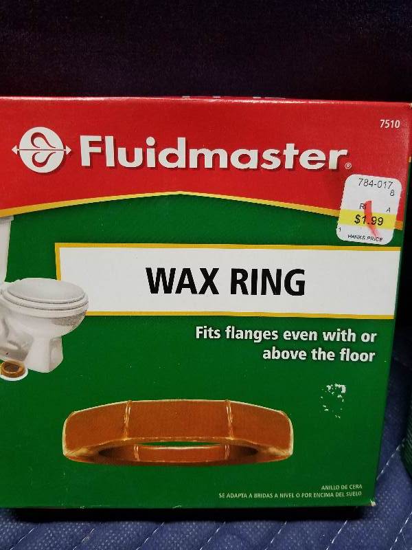 Toilet Repair - Wax Ring