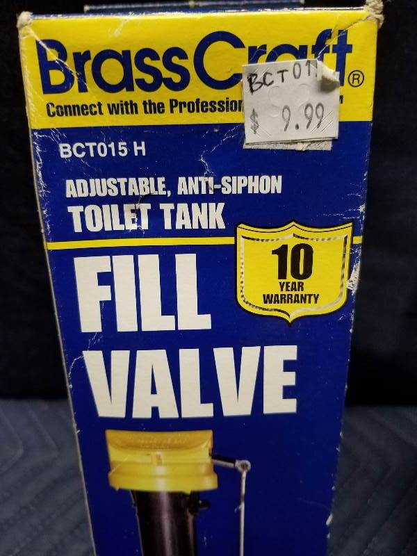 Toilet Repair - Anti-Siphon Toilet Tank Valve