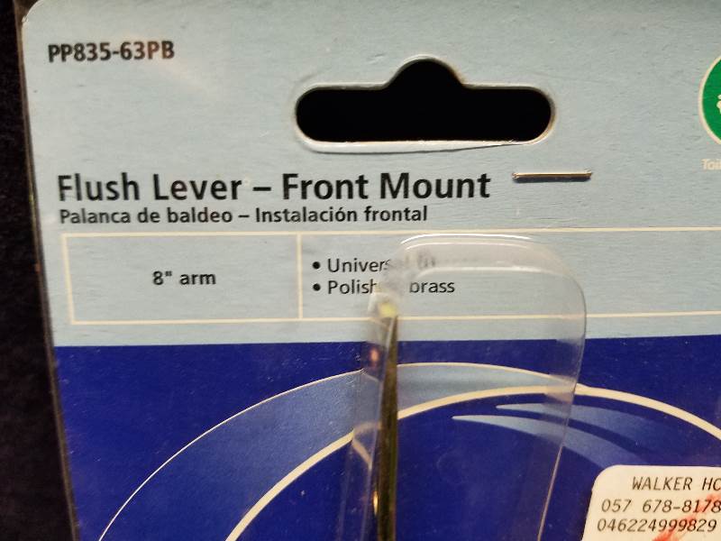 Toilet Repair - Flush Lever