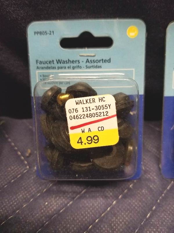 Plumbing - Faucet Washers