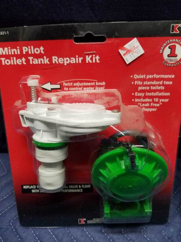 Toilet Repair - Repair Kit &amp Fill Valve