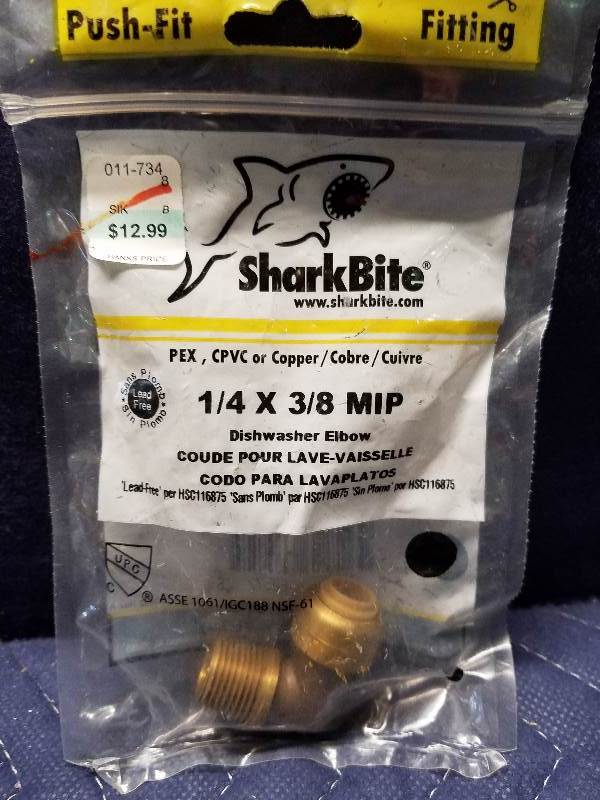 Plumbing - Shark Bite Fittings