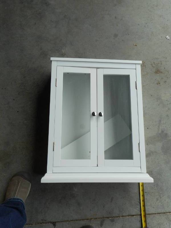 Bathroom Cabinet and Towel Bars