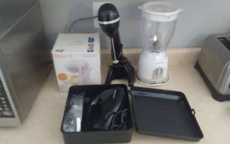 Blender, Hand Mixer, Malt Mixer, Juicer