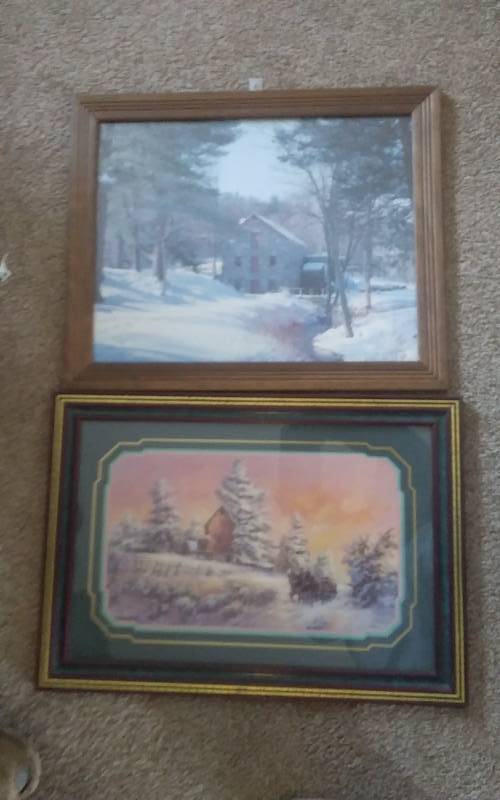 2-Framed Pictures 1-Signed Lee Kay Parkinson