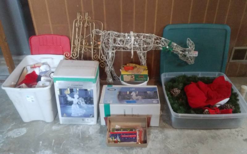 Lot Of Christmas Decorations