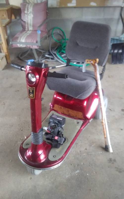 Companion Golden Power Scooter With Charger-Turns On But Does Not Move