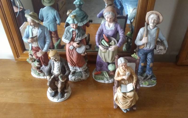 6-Porcelain Figurines