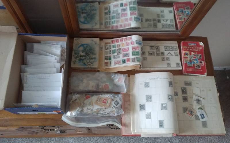 Large Vintage Stamp Collection