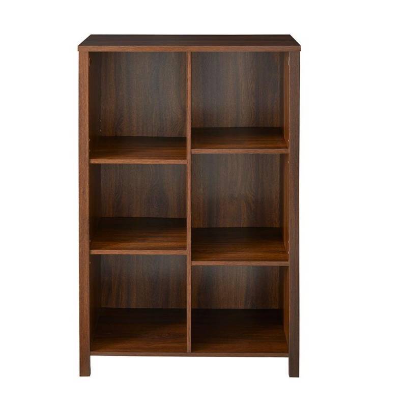 lot 32 image: ClosetMaid 26 in. W x 38 in. H Dark Chestnut 6-Cube Organizer