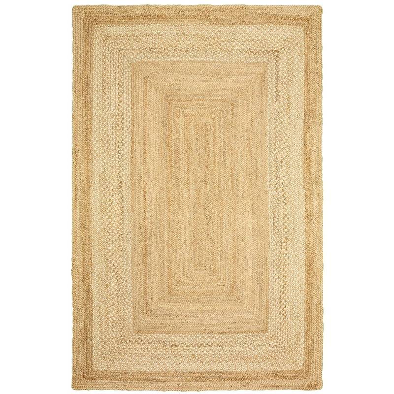 lot 96 image: LR Home Classic Jute Flaxen Indoor Area Rug (36x56) - 36 X 56