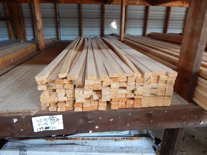 lot 15 image: 1 x 2 - 8 Pine Furring Strips