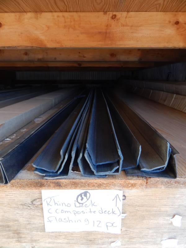 lot 39 image: Composite decking flashing 10