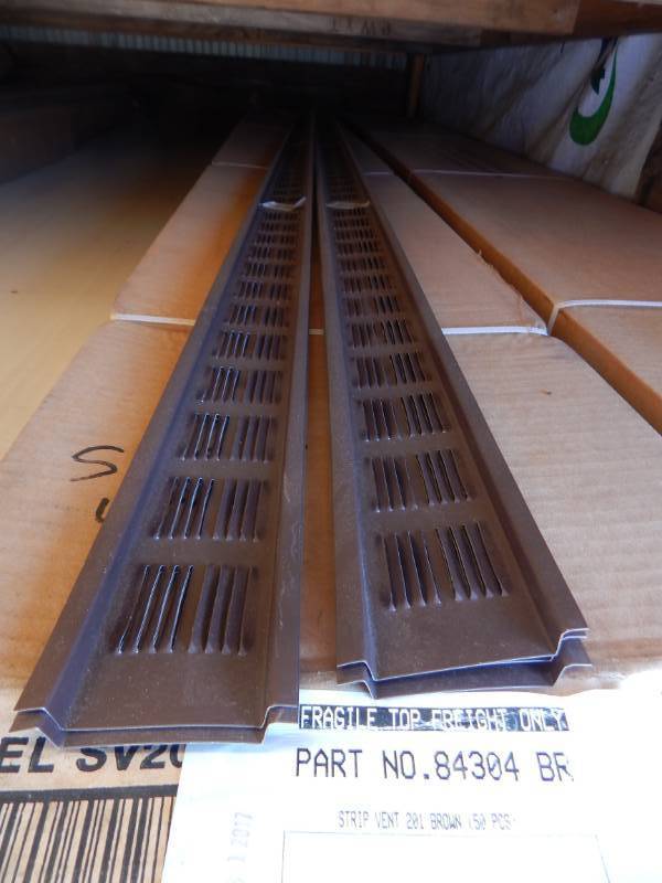 lot 40 image: Brown continuous soffit vent 10