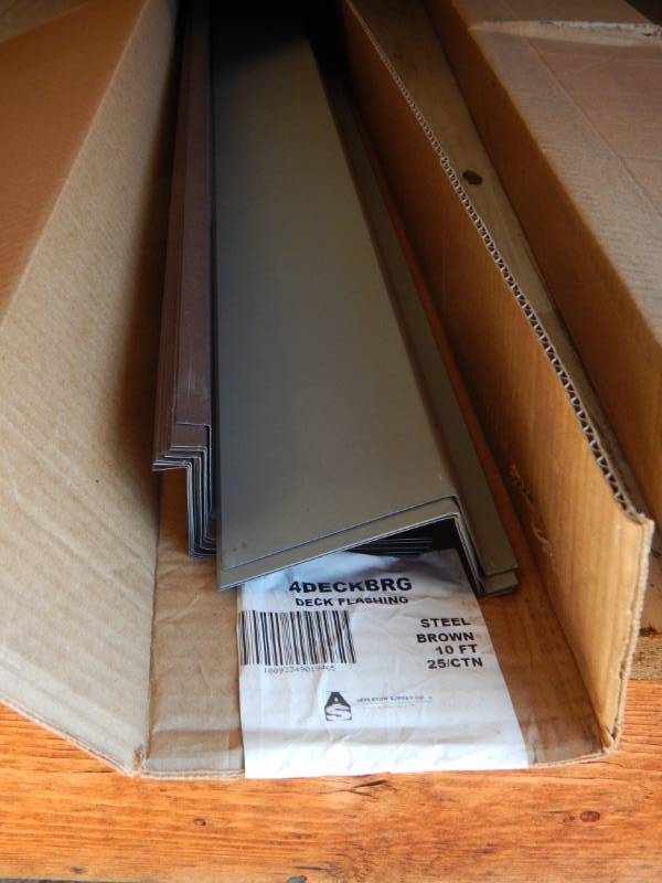 lot 45 image: Brown deck flashing