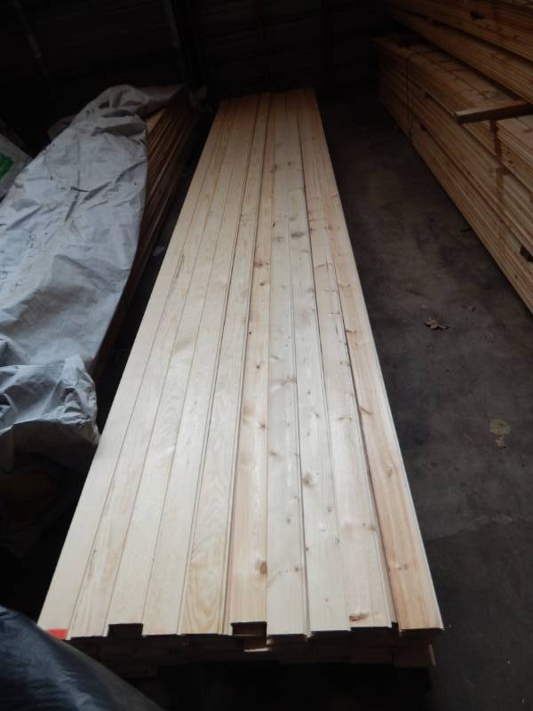 lot 51 image: 1x4 Pine Tongue & Groove Paneling