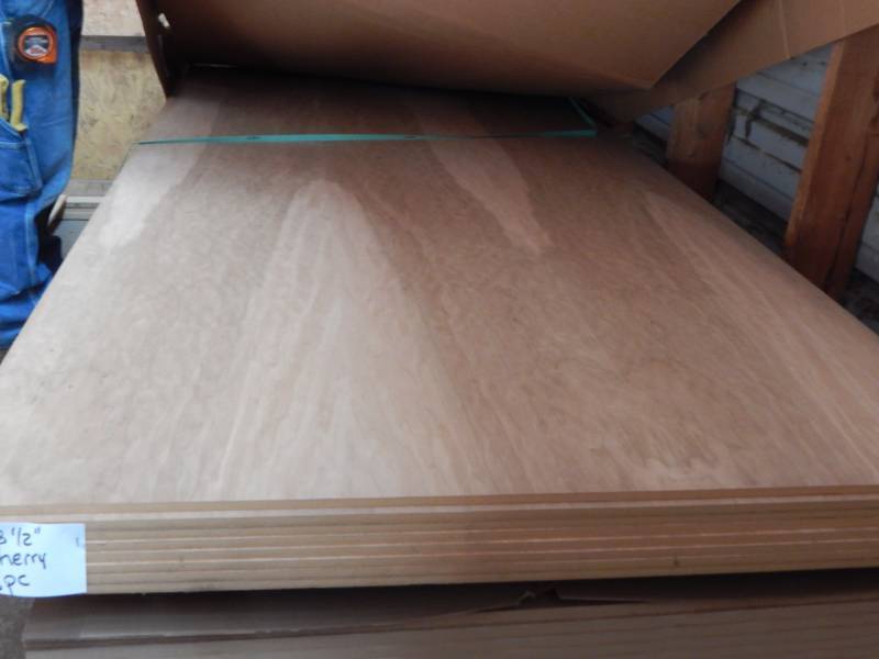 lot 70 image: 4 x 8 x 12 cherry plywood