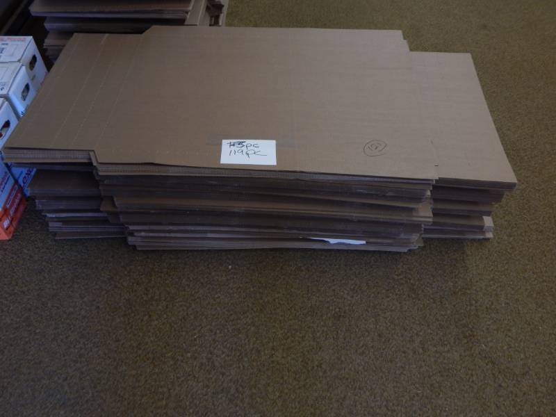 lot 121 image: 24 cardboard rafter shutes