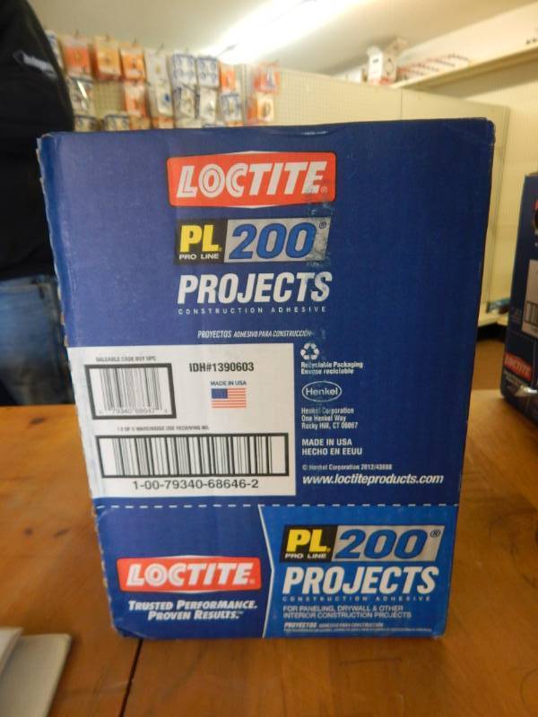 lot 123 image: 2 boxes 10 oz construction adhesive
