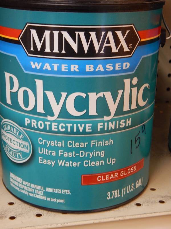 lot 159 image: Polyurethane gloss finish sealer