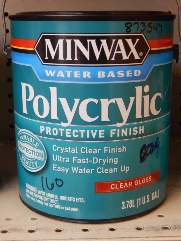 lot 160 image: Polyurethane gloss finish sealer