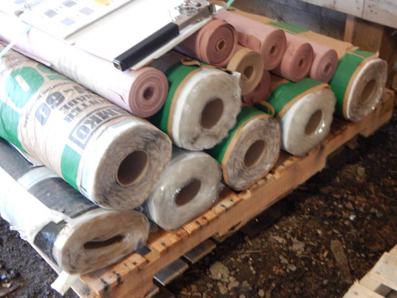 lot 183 image: 4 rolls waterproofing membrane