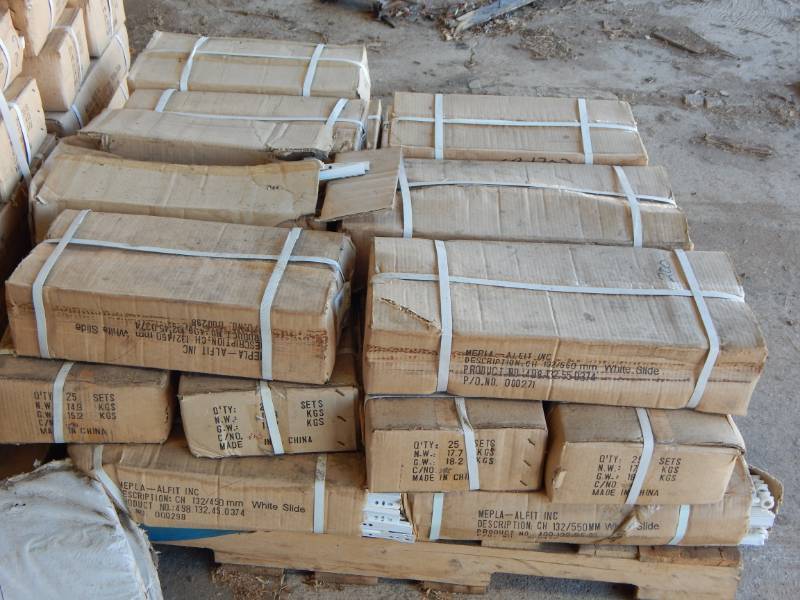 White Cabinet Drawer Slides Deerwood Lumber Liquidation Auction