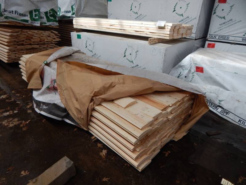 lot 209 image: 2x8 Pine Hand Hewn Log Siding