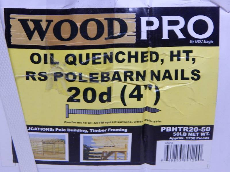 lot 225 image: 4 Pole Barn Nail