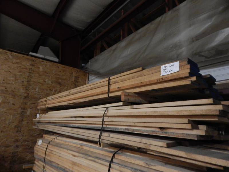 lot 241 image: 226 board feet red red oak boards