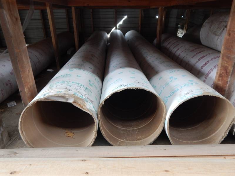 lot 268 image: 16 concrete tubes