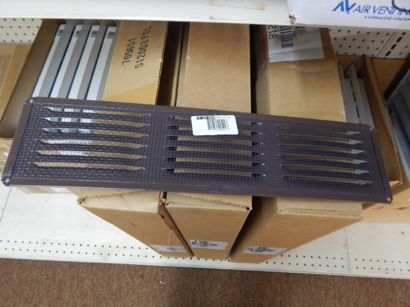 lot 287 image: Brown under eave vent