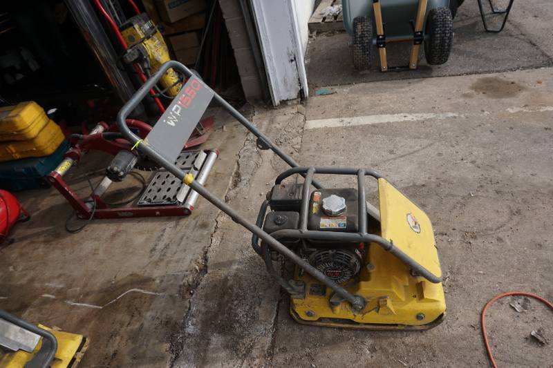 lot 11 image: Wacker Model  WP 1550 Gas Powered Plate Packer