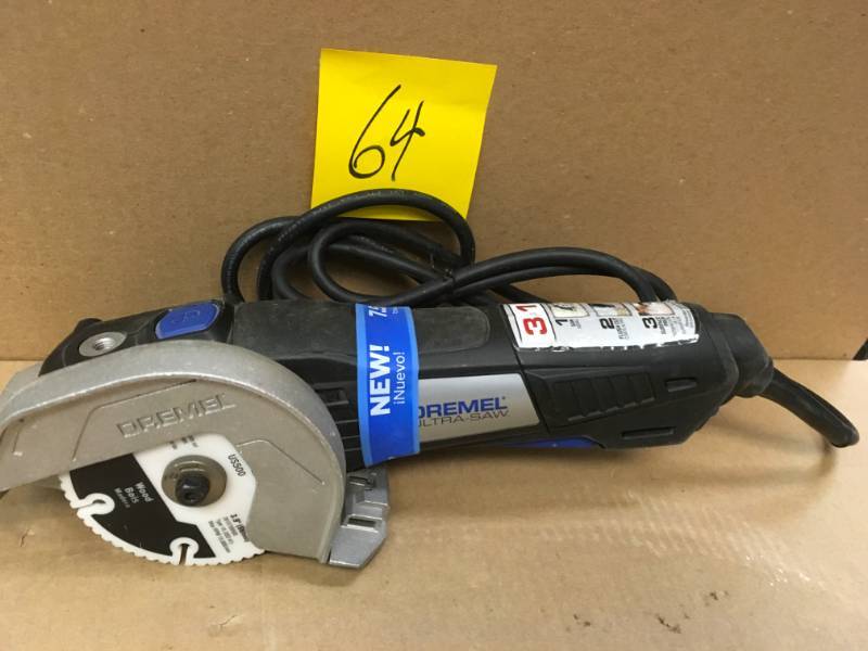lot 64 image: Dremel Ultra-Saw 7.5 Amp Variable Speed Corded Tool in good condition
