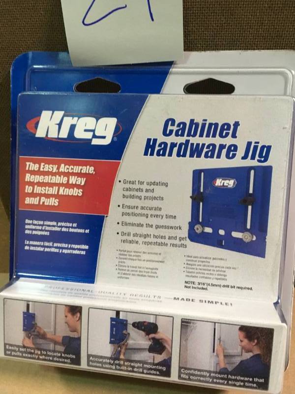 Kreg Cabinet Hardware Jig in good condition