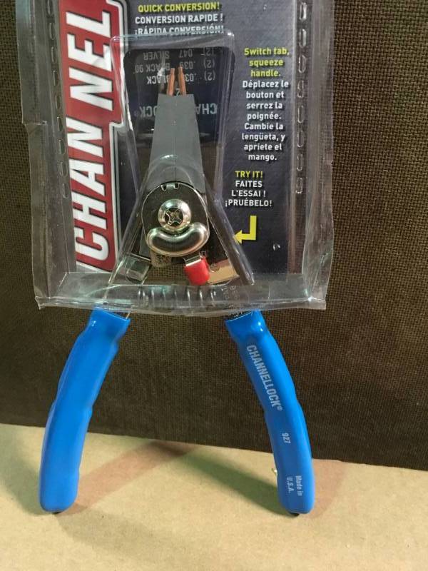 Channellock 8 in. Retaining Ring Pliers in good condition