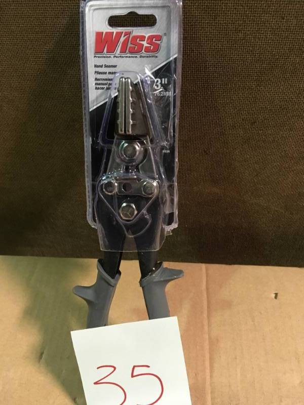 Wiss 3-14 in. Hand Seamer in good condition