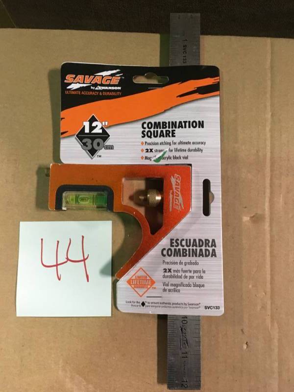 Savage 12 in. Combination Square in good condition