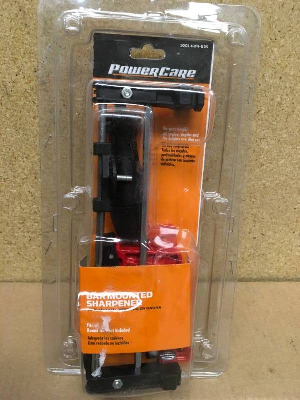 lot 65 image: Power Care Chainsaw Sharpener in good condition
