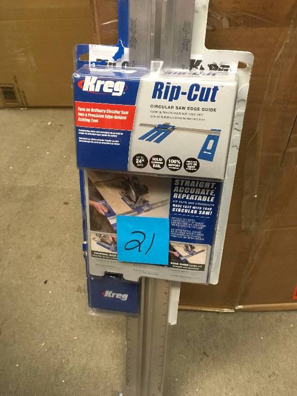 Kreg 24 in. Rip-Cut Aluminum Circular Saw Guide  in very good condition