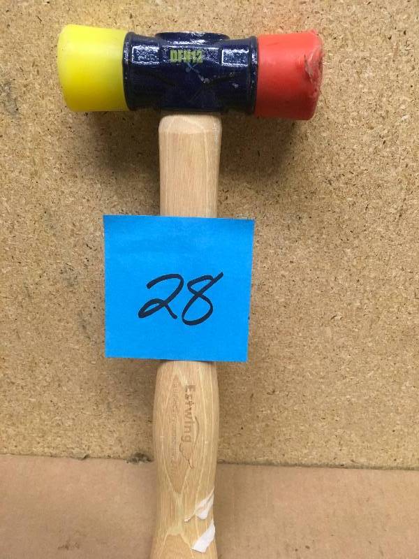 Estwing 12 oz. Double-Face Soft Hammer  in very good condition