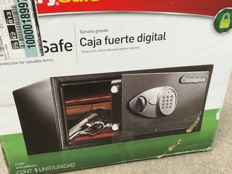 SentrySafe X105P 1.0 cu ft Security Safe with Digital Keypad  in very good condition