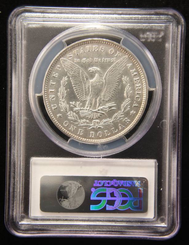 1896 MORGAN SILVER DOLLAR MS61 PCGS