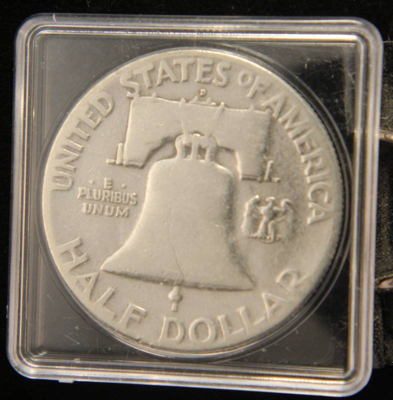 1948-D FRANKLIN SILVER HALF DOLLAR