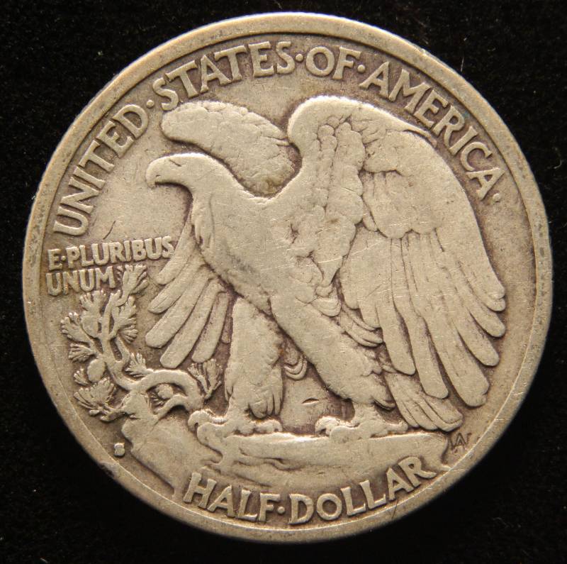 1933-S WALKING LIBERTY HALF DOLLAR